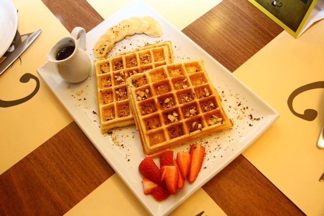Waffle afternoonish